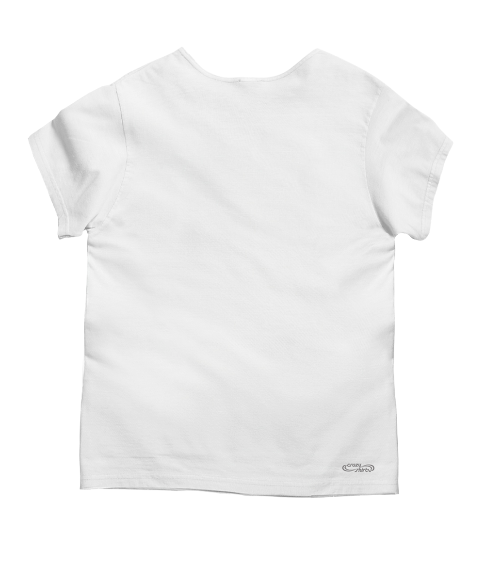 Volkswagen Watercolor Bus - White Short Sleeve Scoop Neck T-Shirt 4 Volkswagen Watercolor Bus - White Short Sleeve Scoop Neck T-Shirt