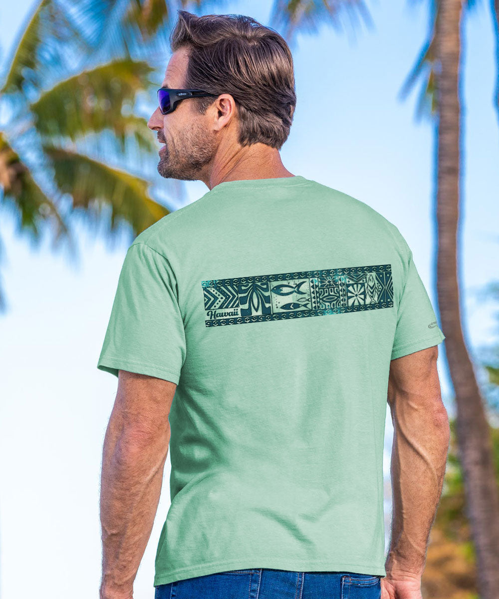 Akamu Band - Seaglass Short Sleeve Crewneck T-Shirt 3 Akamu Band - Seaglass Short Sleeve Crewneck T-Shirt