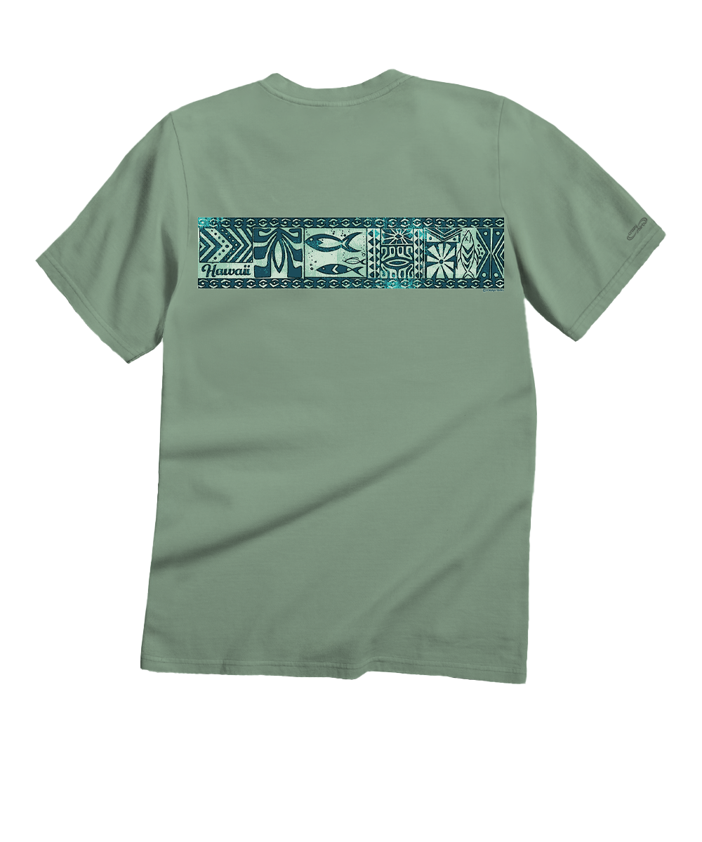 Akamu Band - Seaglass Short Sleeve Crewneck T-Shirt 4 Akamu Band - Seaglass Short Sleeve Crewneck T-Shirt