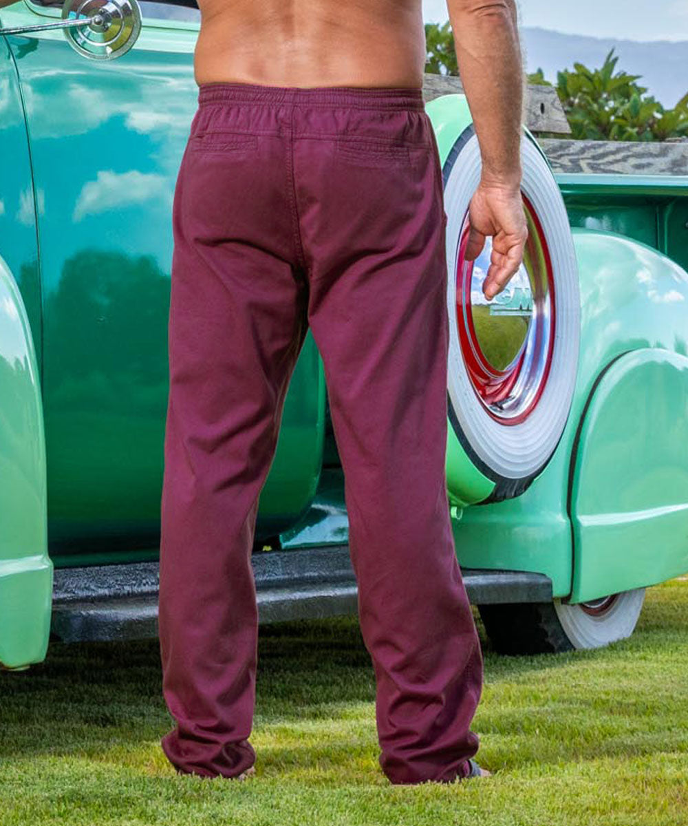 Wine Dyed Twill Pants 3 Wine Dyed Twill Pants