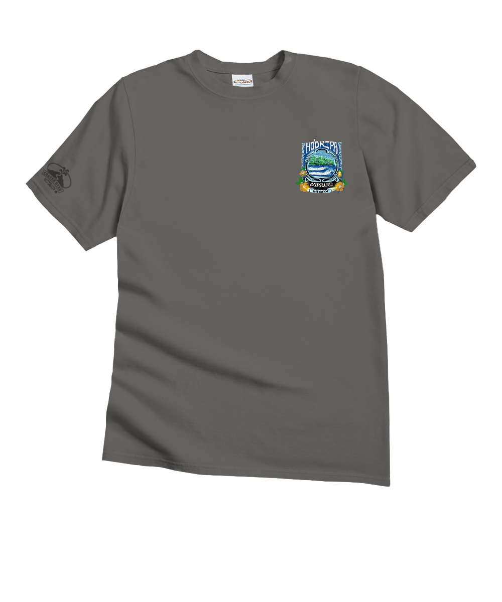 Woodcut Hookipa - Crater Dyed® Short Sleeve Crewneck T-Shirt 4 Woodcut Hookipa - Crater Dyed® Short Sleeve Crewneck T-Shirt