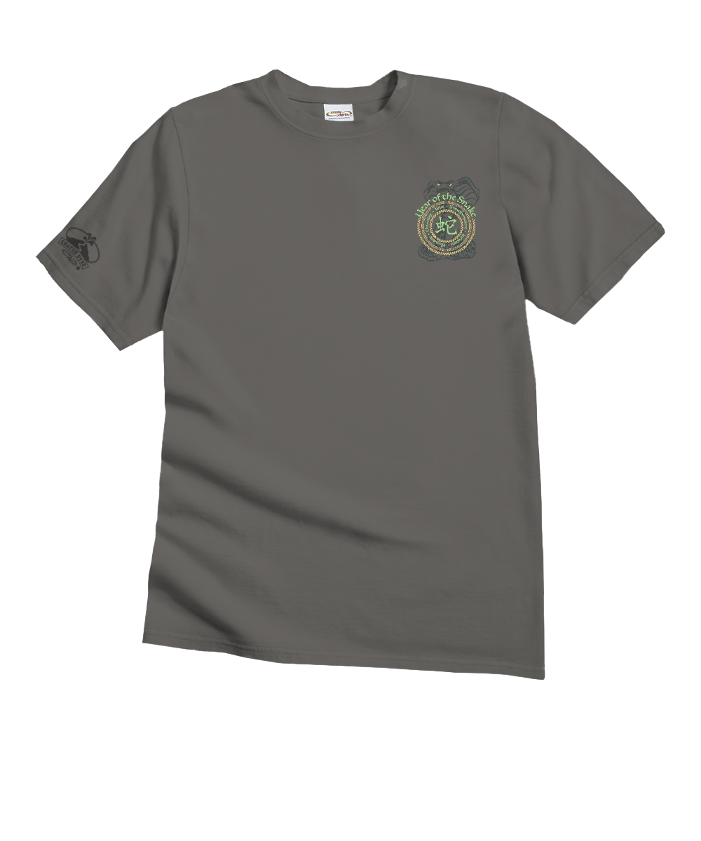 Year Of The Snake Circles 2025 - Crater Dyed® Short Sleeve Crewneck T-Shirt 4 Year Of The Snake Circles 2025 - Crater Dyed® Short Sleeve Crewneck T-Shirt